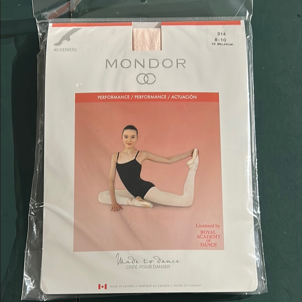 Mondor Kids Ballet Tights - Pink